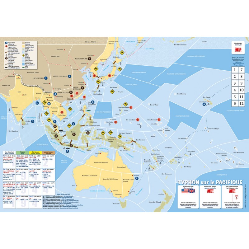 GMT Games - Typhoon Over the Pacific