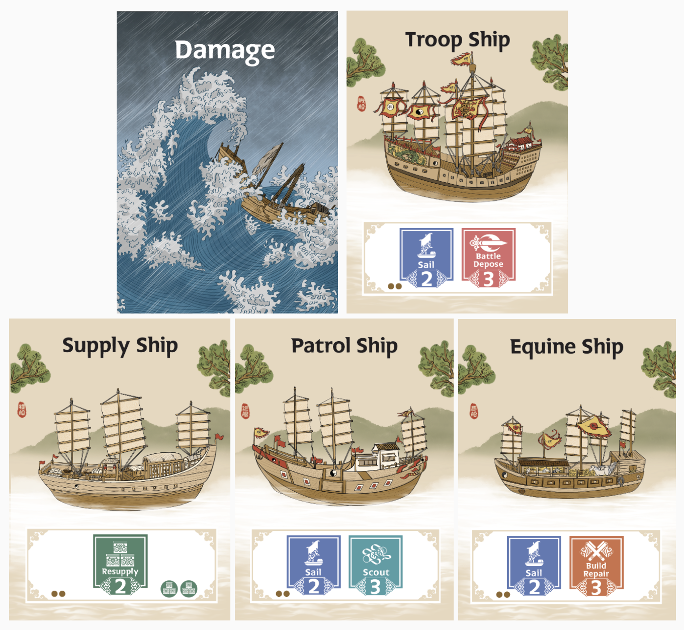GMT Games - Zheng He: Admiral of the Ming Voyages